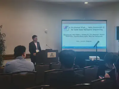 林秋阳在 VLSI Symposium 作口头报告